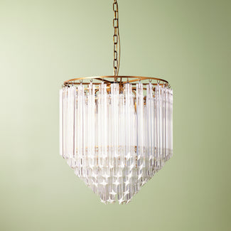 Francesco chandelier in clear glass
