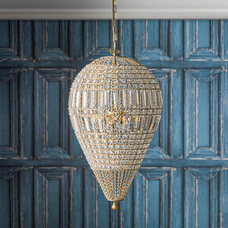 Lachrymose crystal chandelier