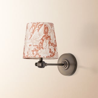 Elbow wall fitting in antiqued bronze