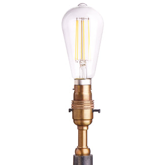 Large 5 watt led filament bulb with B22 fitting