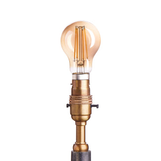 Standard 6 Watt LED bulb with amber coating and B22 fitting