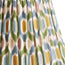 30cm empire shade in blue and green Small Ikat Spot linen by GP & J Baker