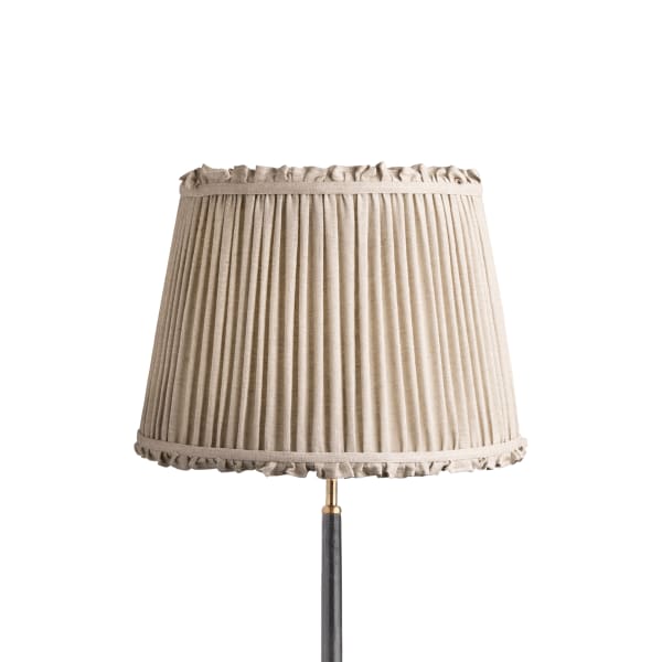 40cm straight empire bloomer shade in natural linen
