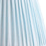45cm straight empire bloomer shade in blue sky linen