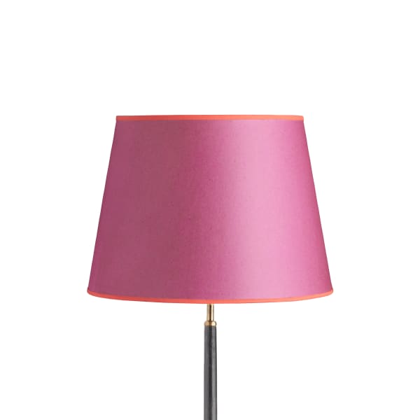 40cm straight empire shade in Hibiscus hand made parchment