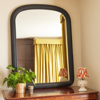Benedict mirror in ebony wood
