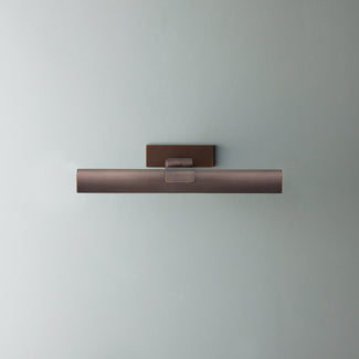 Smaller Seurat rechargeable picture light in bronze