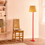 Lillee rechargeable standing lamp in Red