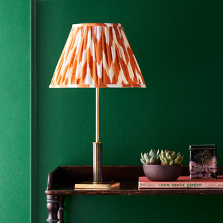 Fitzroy rechargeable table lamp in brass and bronze