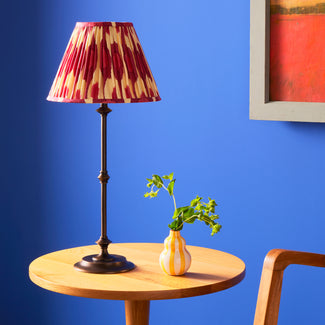 Trindle rechargeable table lamp in bronze