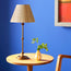Trindle rechargeable table lamp in brass