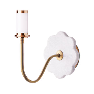 Kamela Rechargeable Wall Fitting in White