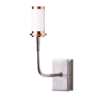 Matchbox rechargeable wall fitting in antique silver