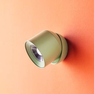 Scoon rechargeable wall light in watercress