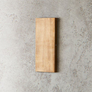 Harlyn ip65 slim up and down light in aged brass